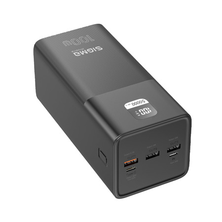 Універсальна мобільна батарея Sigma mobile X-Power SI50A6QLX 50000mAh Black (4827798741313) Зображення