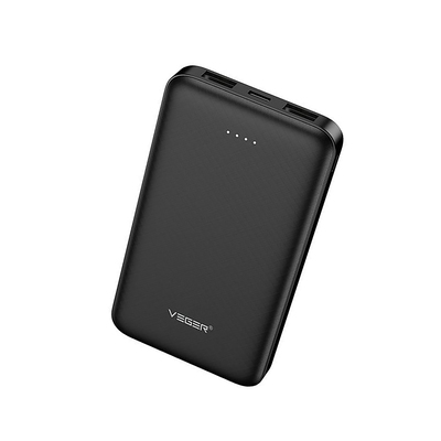 Універсальна мобільна батарея Veger W1065 10000mAh (W1065.black) Зображення