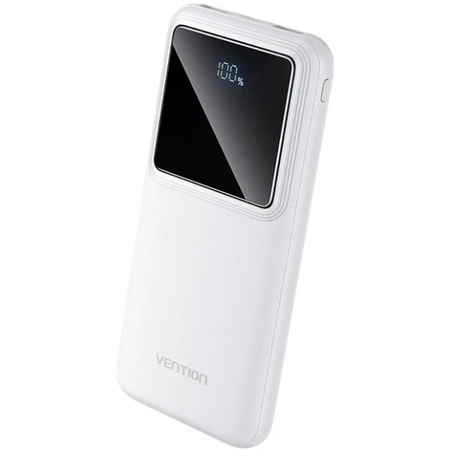Універсальна мобільна батарея Vention 10000mAh PD QC 3.0 White (FHKW0) Зображення
