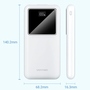 Універсальна мобільна батарея Vention 10000mAh PD QC 3.0 White (FHKW0) Зображення