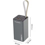 Універсальна мобільна батарея Wozinsky K65+ 30000 65W Gray (5907769364457) Зображення