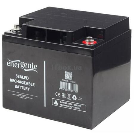 Акумуляторна батарея EnerGenie 12V 40AH (BAT-12V40AH) AGM Зображення