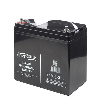Акумуляторна батарея EnerGenie 12В 55AH (BAT-12V55AH) AGM Зображення