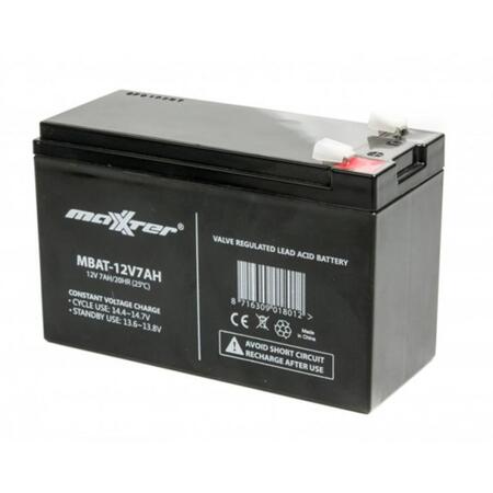 Акумуляторна батарея Maxxter 12V 7AH (MBAT-12V7AH) AGM Зображення