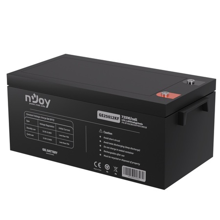 Акумуляторна батарея Njoy GE25012KF 12V 250AH (BTVGCBEOGHYKFCW01B) GEL Зображення