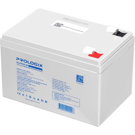 Акумуляторна батарея Prologix 12.8V 12AH 153.6Wh (PLFP12-12) LiFePO4 Зображення