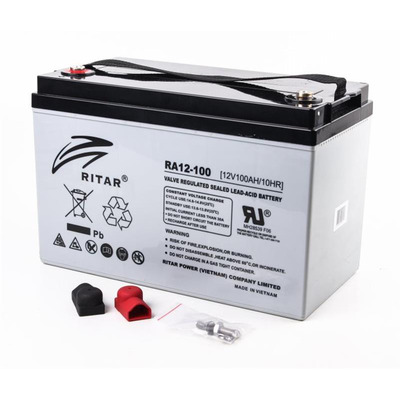 Акумуляторна батарея Ritar 12V 100AH (RA12-100) AGM Зображення