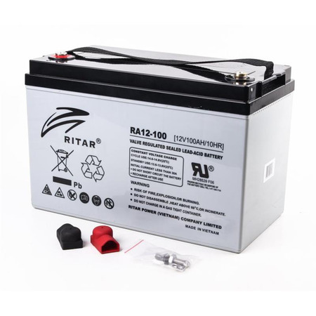 Акумуляторна батарея Ritar 12V 100AH (RA12-100) AGM Зображення