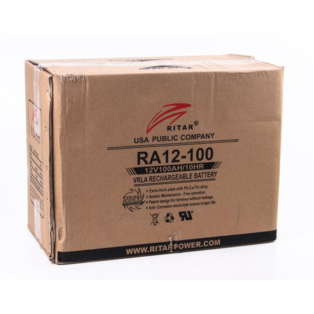 Акумуляторна батарея Ritar 12V 100AH (RA12-100) AGM Зображення