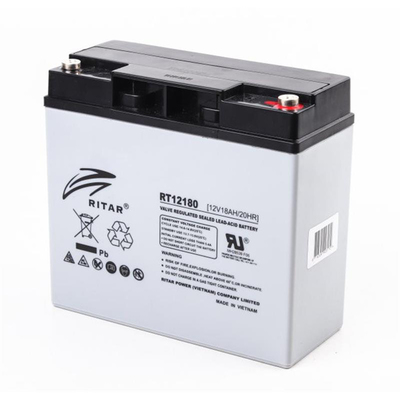 Акумуляторна батарея Ritar 12V 18AH (RT12180) AGM Зображення