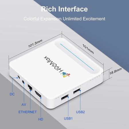 Smart-приставка H96 Max H618 Plus 4/32GB Зображення