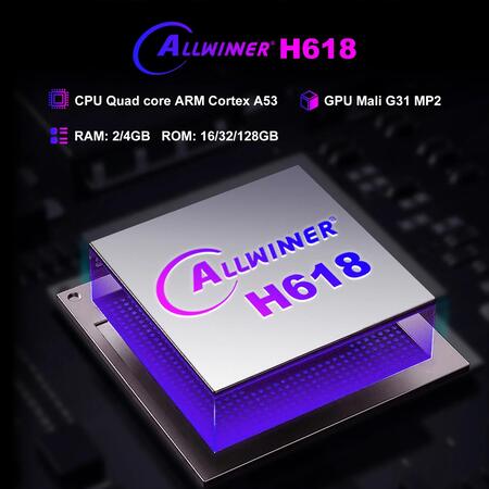 Smart-приставка H96 Max H618 Plus 4/32GB Зображення