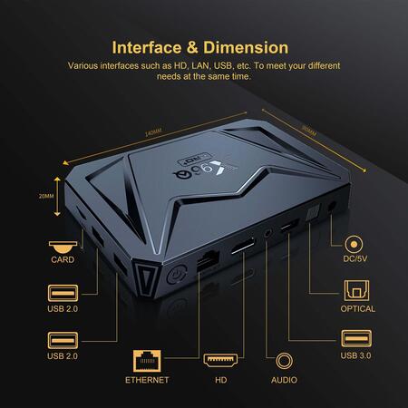 Smart-приставка X96Q Pro Plus 4/64 Зображення