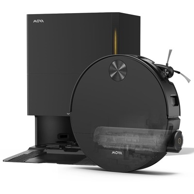 Робот-пилосос Mova S70 Roller Black (RLZ12SE-Bl) Зображення