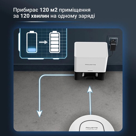 Робот-пилосос Rowenta X-Plorer Serie 380+ RR89U7E0 Зображення