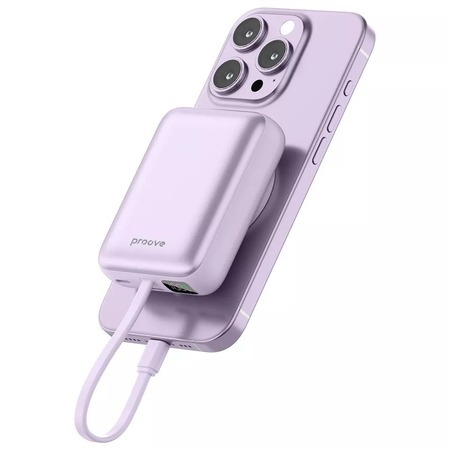 Універсальна мобільна батарея Proove Neutron 22.5W 10000mAh Purple (PBNE22022209) Зображення