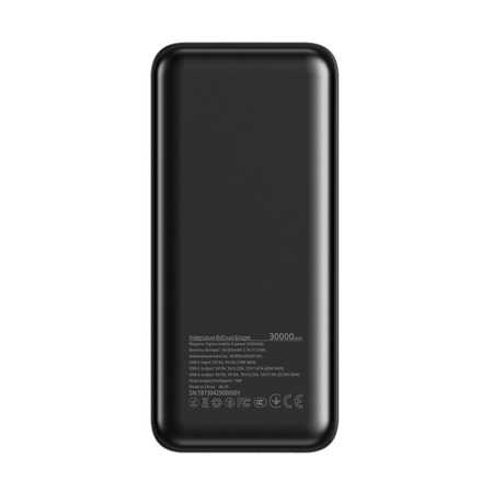Універсальна мобільна батарея Sigma mobile X-Power SI30A4QL 30000mAh Black (4827798787311) Зображення