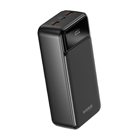 Універсальна мобільна батарея Sigma mobile X-Power SI30A4QL 30000mAh Black (4827798787311) Зображення