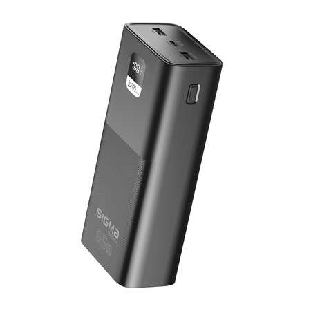 Універсальна мобільна батарея Sigma mobile X-Power SI30A6QLX 30000mAh Black (4827798835111) Зображення