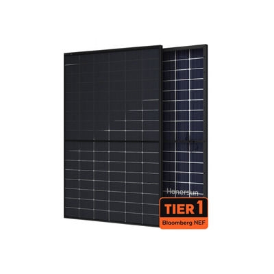 Фотоелектрична сонячна панель Hanersun HN21RN-54HT 500W bifacial BlackFrame, монокристалічна Зображення