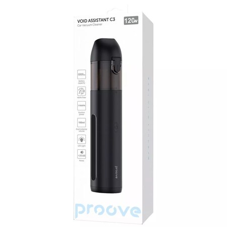 Акумуляторний пилосос Proove Void Assistant C3 Black (PAVC31201201) Зображення
