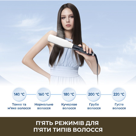 Випрямляч для волосся Dreame AuraSteam Straight Pink (AA01A-PK) Зображення