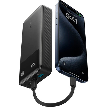 Універсальна мобільна батарея Anker PowerCore 20000mAh 30W Black (A1384G11) Зображення