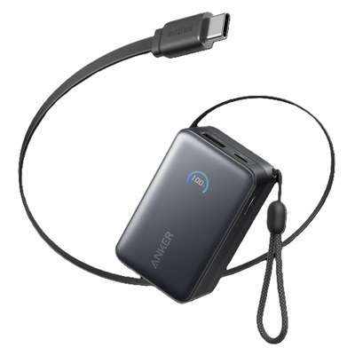 Універсальна мобільна батарея Anker Nano 10000mAh 45W Black (A1638H11) Зображення