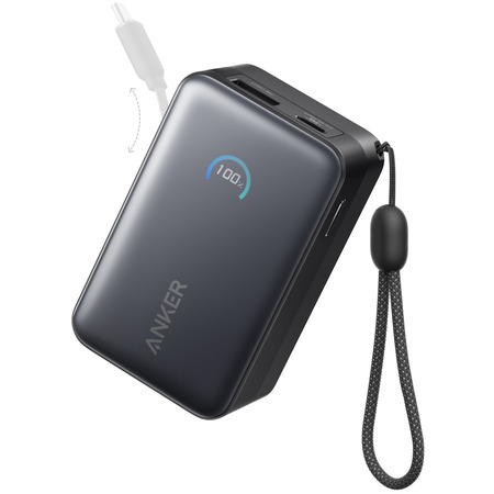 Універсальна мобільна батарея Anker Nano 10000mAh 45W Black (A1638H11) Зображення
