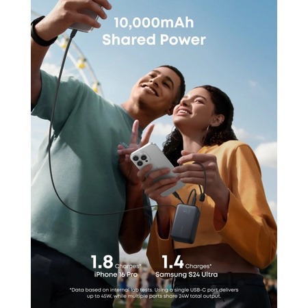 Універсальна мобільна батарея Anker Nano 10000mAh 45W Black (A1638H11) Зображення
