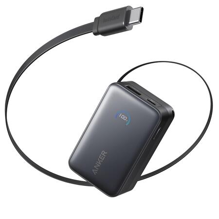 Універсальна мобільна батарея Anker Nano 10000mAh 45W Black (A1638H11) Зображення