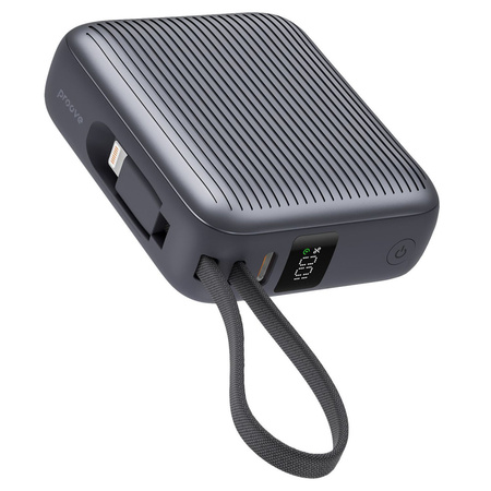 Універсальна мобільна батарея Proove Moon Rock 22.5W 10000mAh Gray (PBM122012105) Зображення