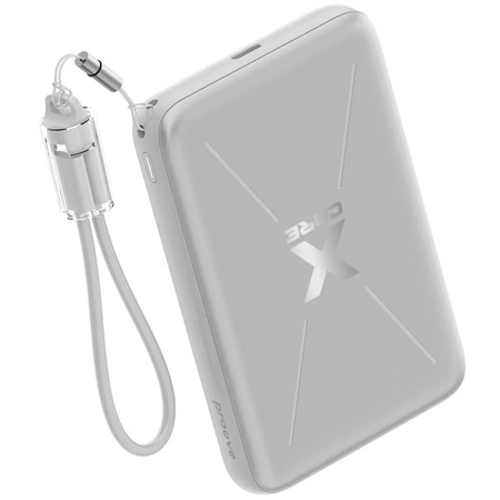 Універсальна мобільна батарея Proove X-Core 22.5W 10000mAh Silver/White (PNXC22010006) Зображення