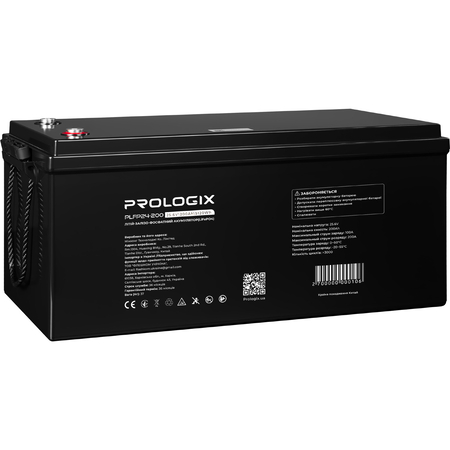 Акумуляторна батарея Prologix 25.6V 200AH 5120Wh (PLFP24-200) LiFePO4 Зображення