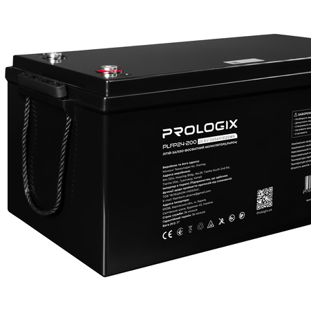 Акумуляторна батарея Prologix 25.6V 200AH 5120Wh (PLFP24-200) LiFePO4 Зображення