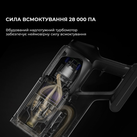 Акумуляторний пилосос Dreame Z30 Aqua Cycle (VZV77B) Зображення