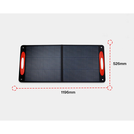 Портативна сонячна панель Bimson Power BP100WSP 100 Вт для зарядних станцій Зображення