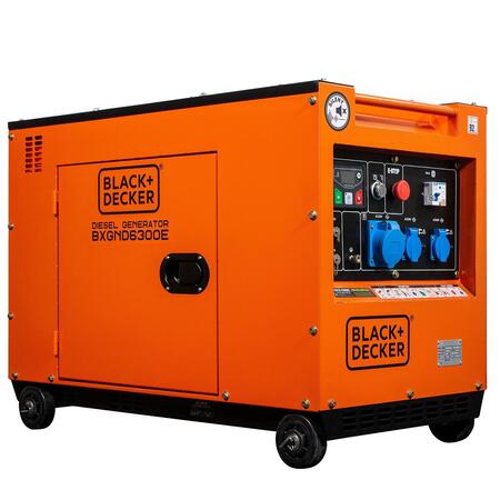 Генератор дизельний Black&Decker BXGND6300E Зображення