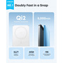 Універсальна мобільна батарея Anker Nano MagGo Slim 5000mAh 20W White (A1665H21) Зображення