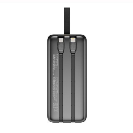 Універсальна мобільна батарея ColorWay Digital Display 50000mAh Black (CW-PB500LPC5BK-PDD) Зображення