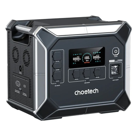 Зарядна станція Choetech BS067 2048Wh, 2400W (BS067-EU-BKSL)_OEM Зображення