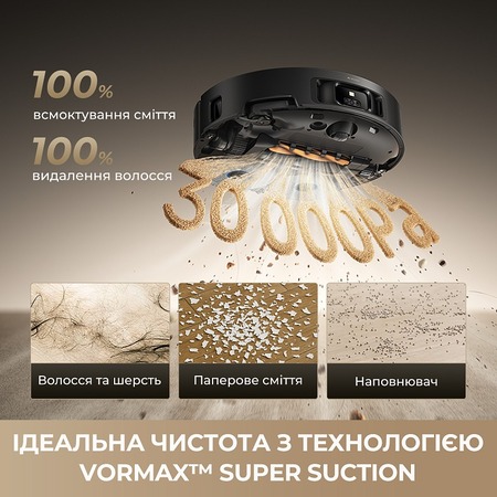 Робот-пилосос Dreame Bot MatriX 10 Ultra White (RLX95CE-wh) Зображення