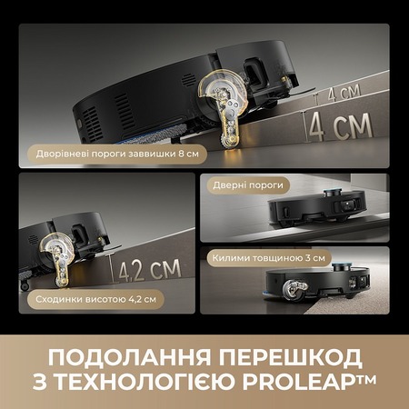 Робот-пилосос Dreame Bot MatriX 10 Ultra White (RLX95CE-wh) Зображення