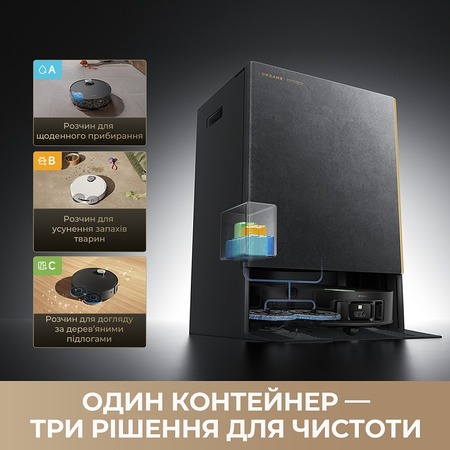 Робот-пилосос Dreame Bot MatriX 10 Ultra White (RLX95CE-wh) Зображення