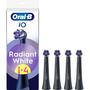 Насадка для зубної електрощітки Braun Oral-B iO RB WB Radiant White Black (4 шт) Зображення