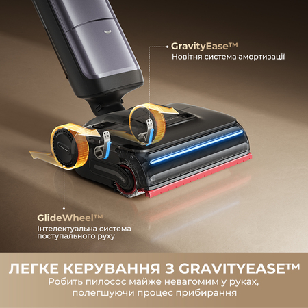 Акумуляторний миючий пилосос Dreame H16 Pro Steam (HHR48F) Зображення
