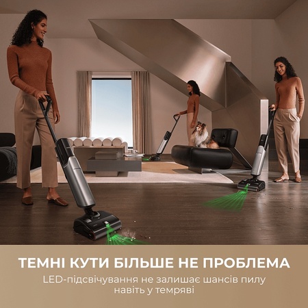 Акумуляторний миючий пилосос Mova X4 Mix (HMV17A) Зображення