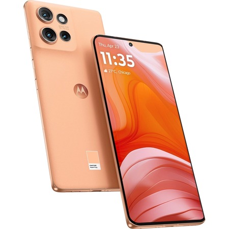 Смартфон Motorola Moto Edge 50 12/512GB Peach Fuzz (PB2U0005PL) Зображення