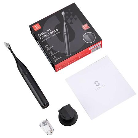 Розумна зубна електрощітка Oclean Endurance Electric Toothbrush Black (6970810552386) Зображення
