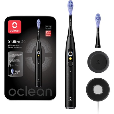 Розумна зубна електрощітка Oclean X Ultra 20 Electric Toothbrush Black (6970810557121) Зображення